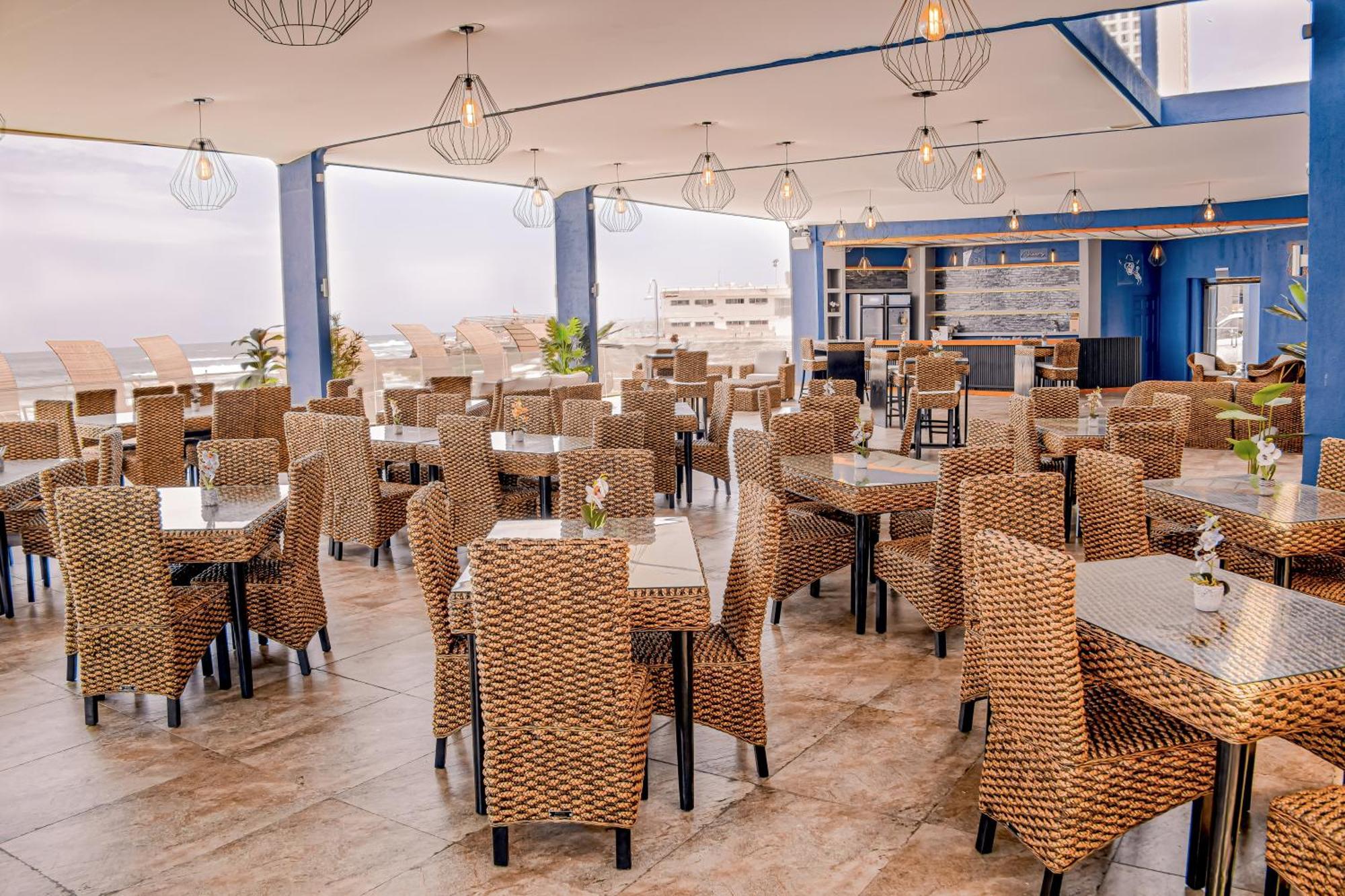 Hotel Gavina Costa Mar Iquique Buitenkant foto The restaurant